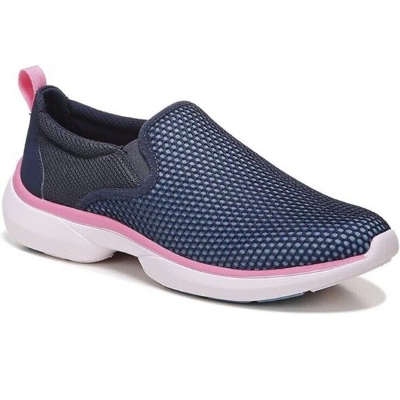 Vionic Sneaker Zeta Womens 8.5 WIDE Blue‎ Pink Arch Support Lightweight New - Picture 1 of 5